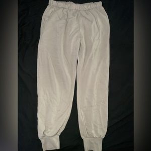 H&M Beige Sweatpants. Fit Oversized. Medium